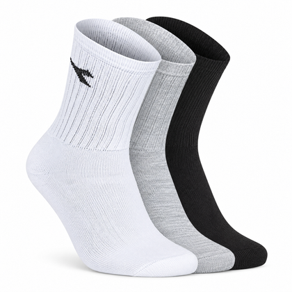3 Pack Caña Larga Diadora Media Deportiva Algodon X Unisex