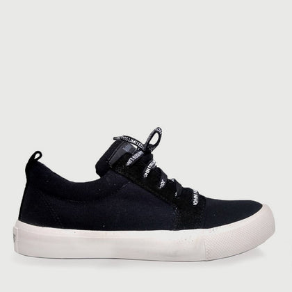 Zapatilla John Foos 176 Telling Black de Mujer