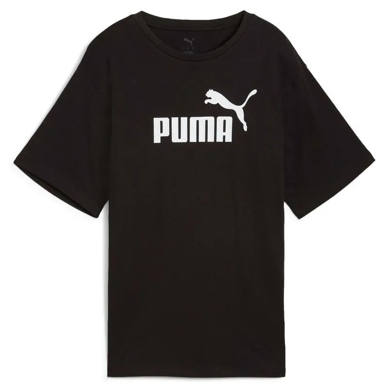 Remera Puma Ess No. 1 Logo Relaxed Tee De Mujer