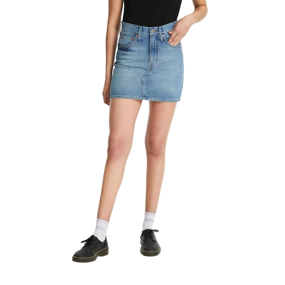 Jeans-Levis-Deconstructed-Skirt-De-Mujer#2