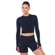 Remera Saucony Kinvara Cropped Long Sleeve Mujer