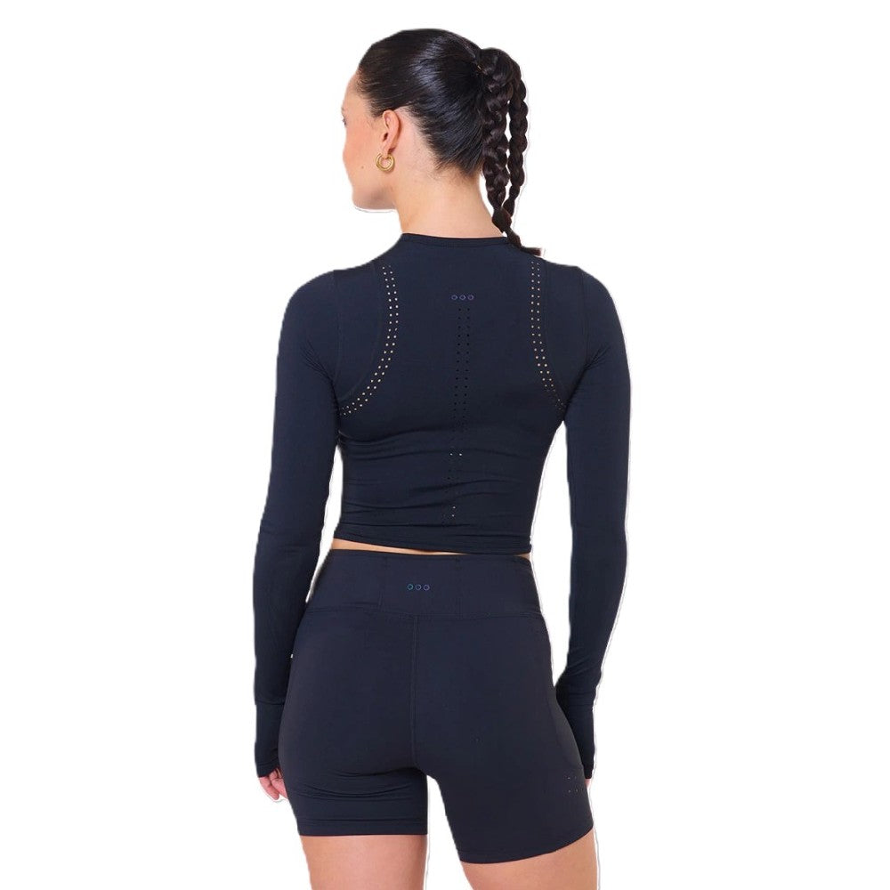 Remera Saucony Kinvara Cropped Long Sleeve Mujer