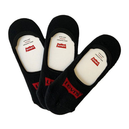 3 Pack Invisible Levis No Show Sock- 3 Batwing de Hombre