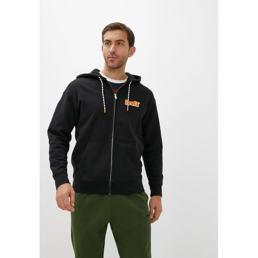 Hoodie-Levis-T2-Relaxed-Zip-Up-Hoodie-Small-De-Hombre#1