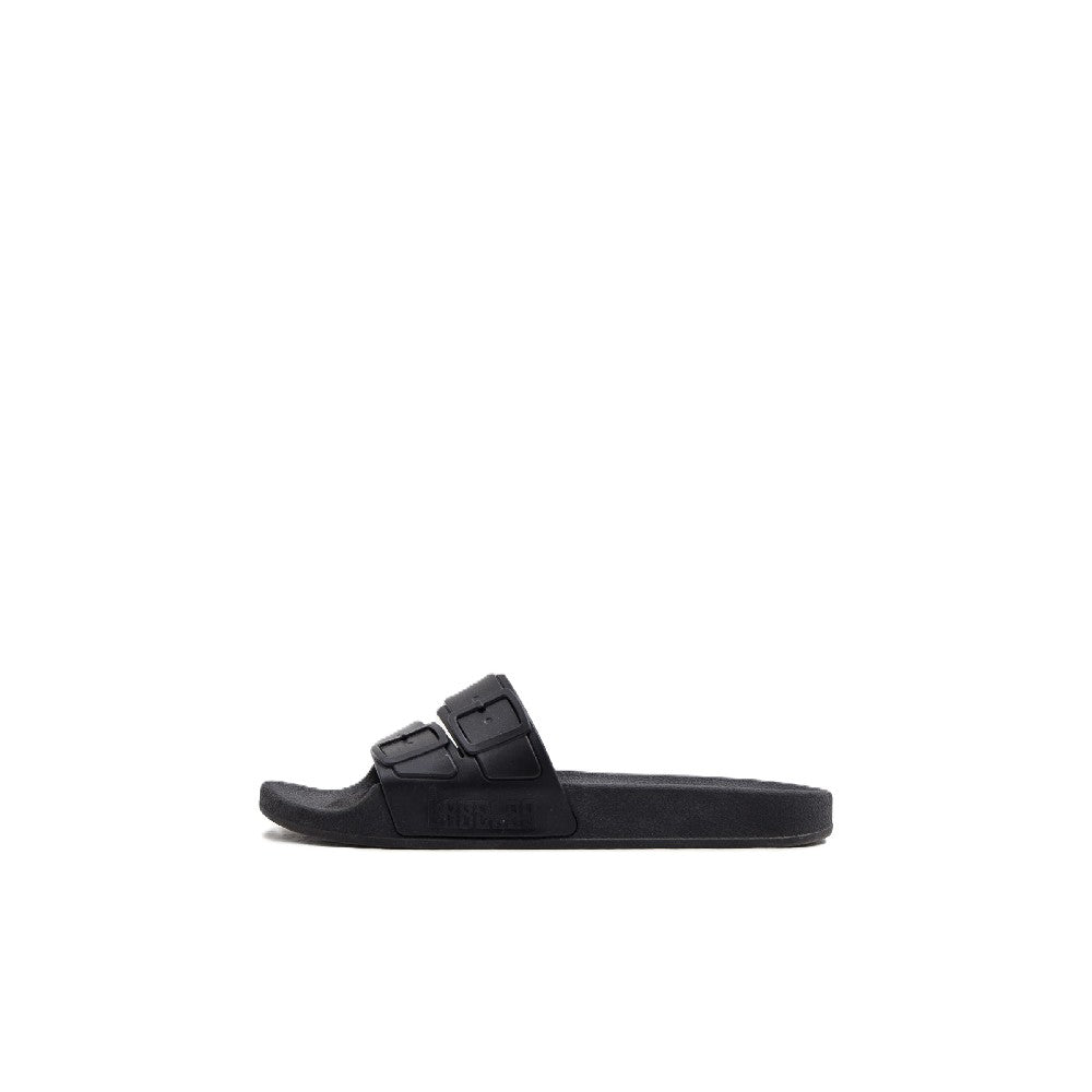 Ojotas Label 99 Slide Black Matte de Mujer