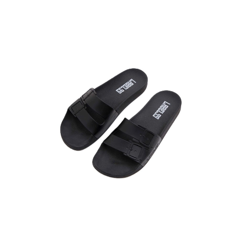 Ojotas Label 99 Slide Black Matte de Mujer