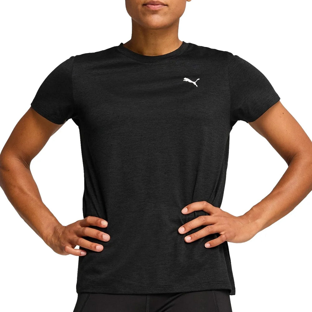 Remera Puma W Tad Essential Heather Tee De Mujer