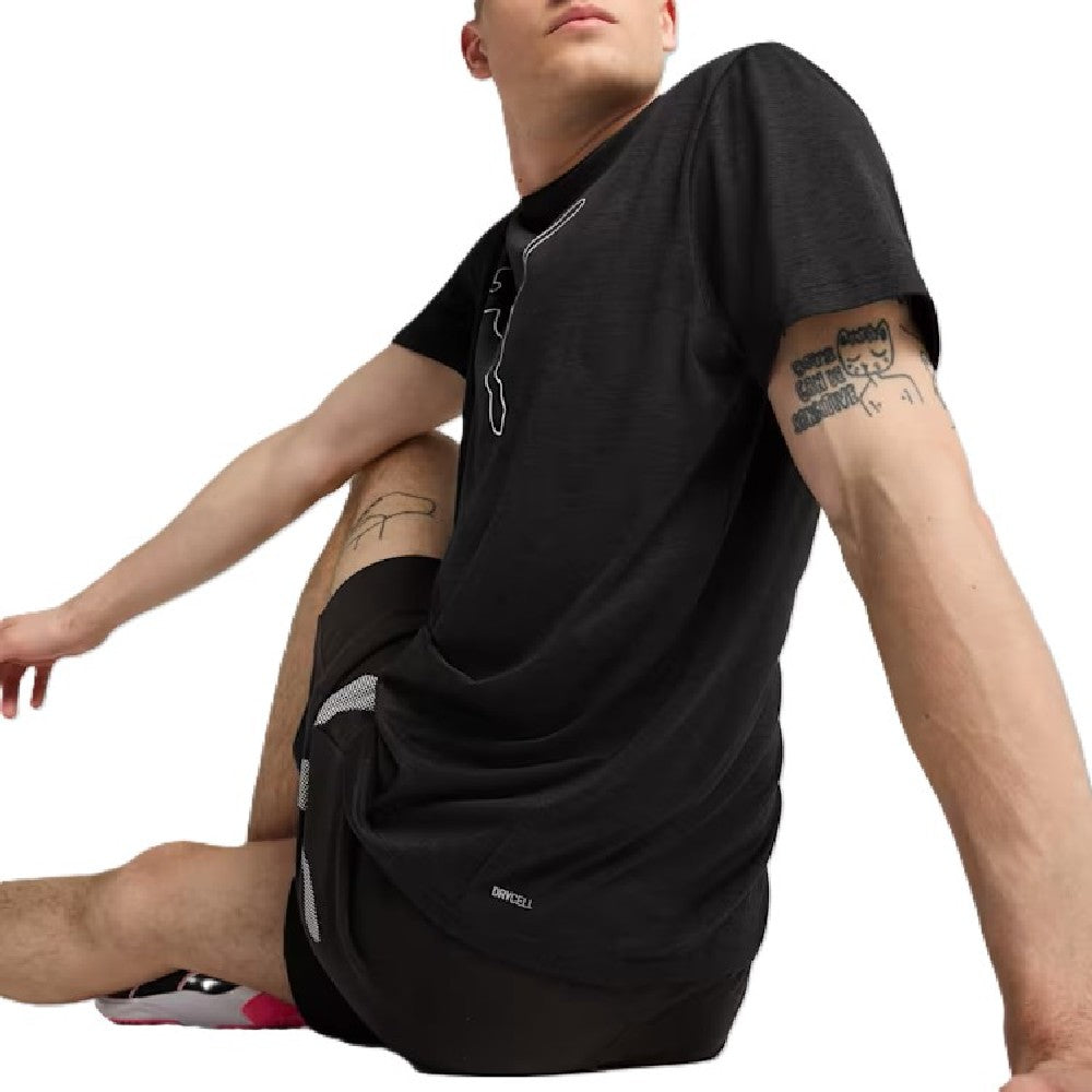 Remera Puma M Tad Essential Heather Cat Tee De Hombre