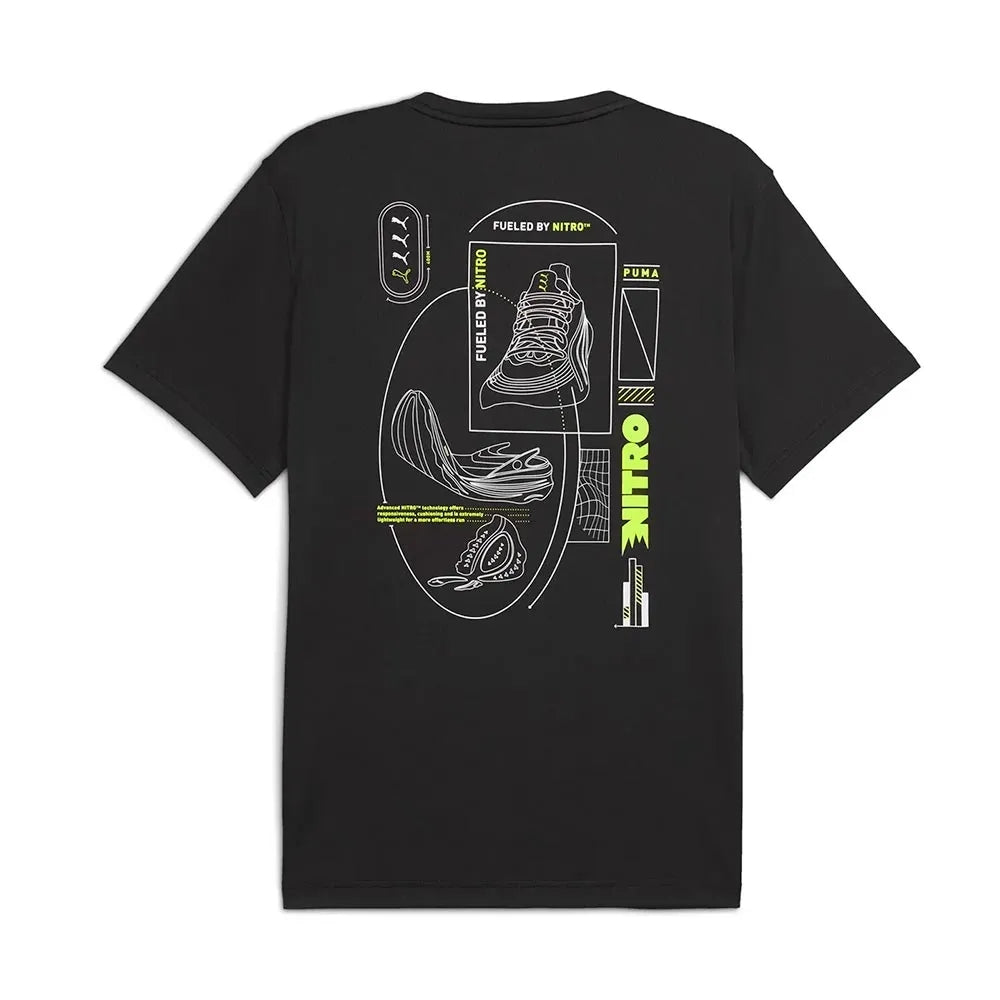 Remera Puma Graphics Running Nitro Tee M De Hombre