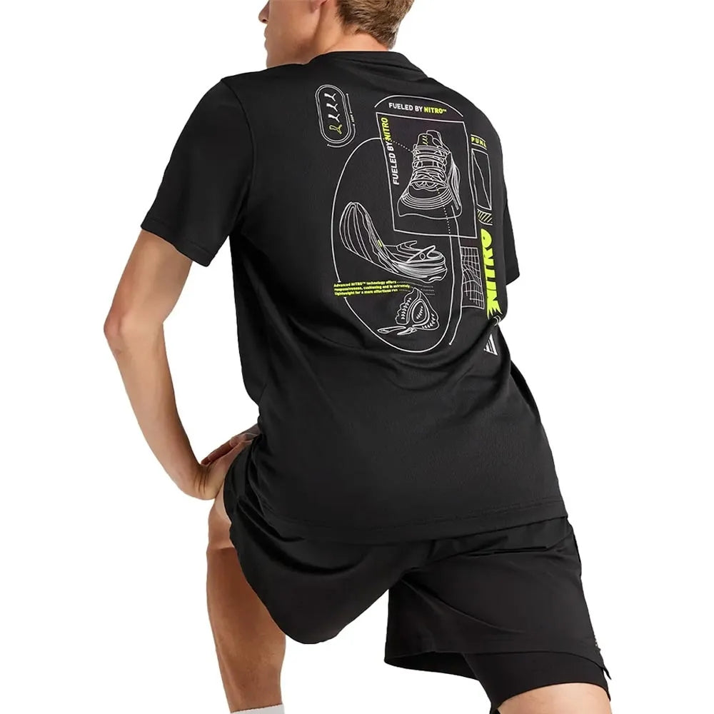 Remera Puma Graphics Running Nitro Tee M De Hombre