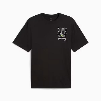 Remera Puma M Graphics Train Illustrative Relaxed Tee de Hombre