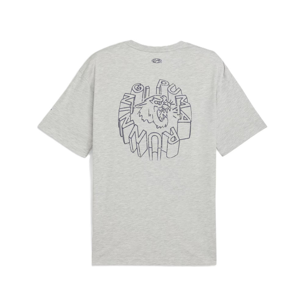 Remera Puma M Run Graphic Tee Overzaid De Hombre
