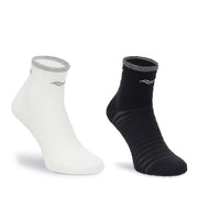2 Pack Caña Media Saucony Elite Mid Crew Socks U Assorted T2 Unisex