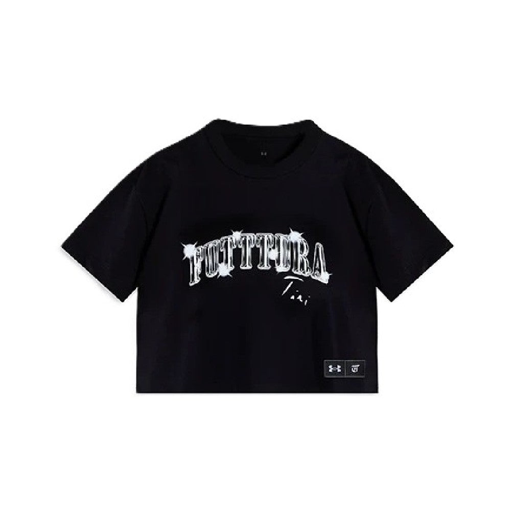 Remera Under Armour W Live Crop Ss Tini Futttura 2 Mujer