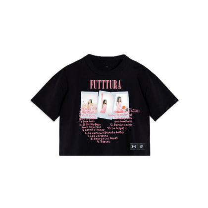 Remera Under Armour W Live Crop Ss Tini Cupido Mujer