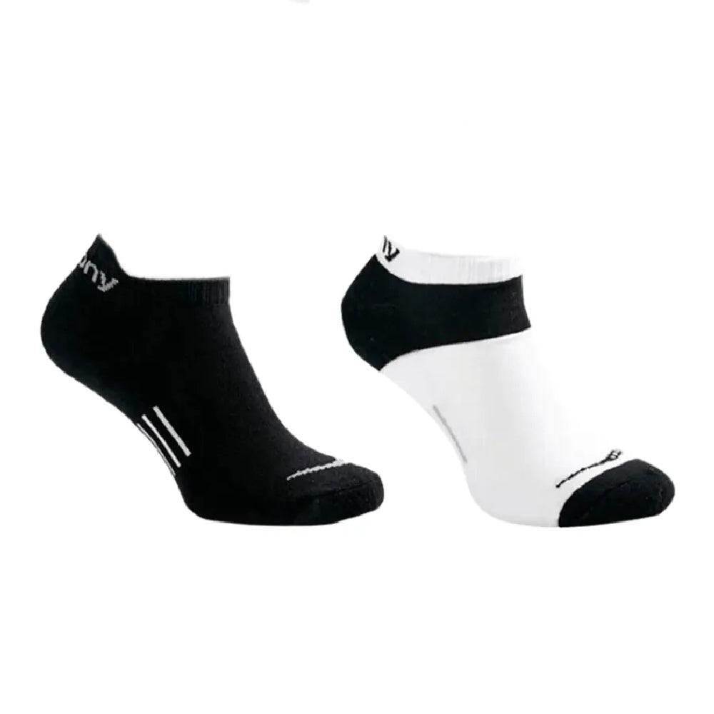 2 Pack Invisible Saucony Oddysey Invisible Socks U Assorted T2 Unisex