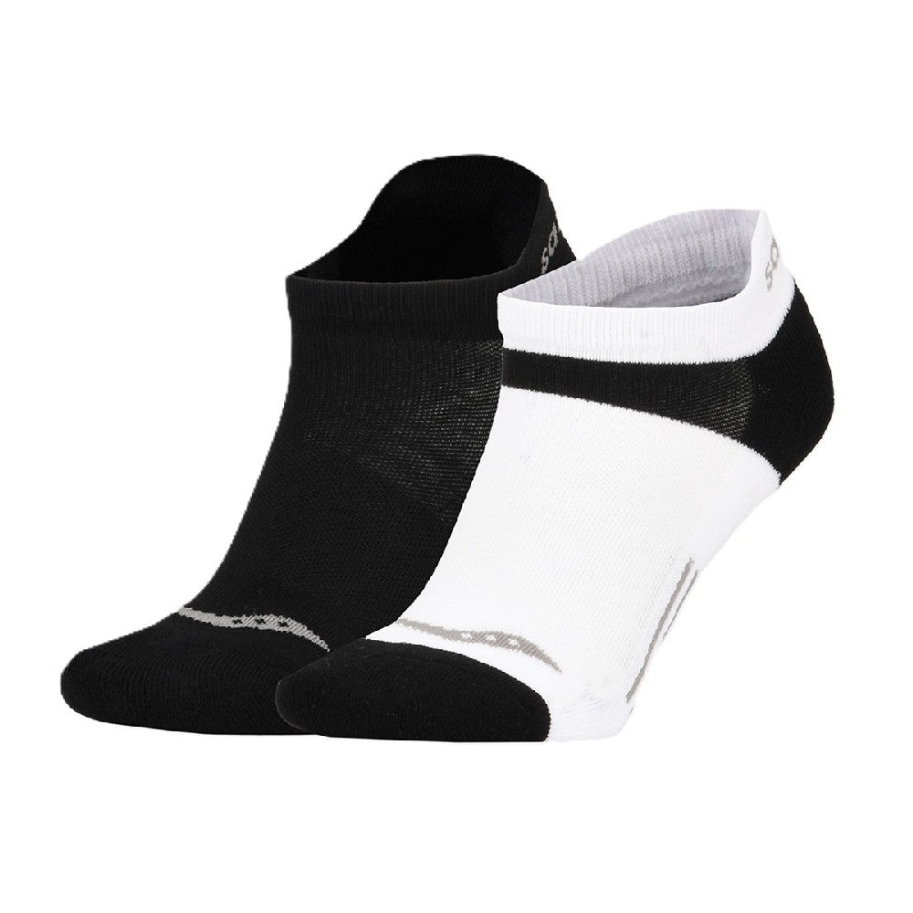 2 Pack Soquete Saucony Elite No-show Socks U Assorted T2 Unisex