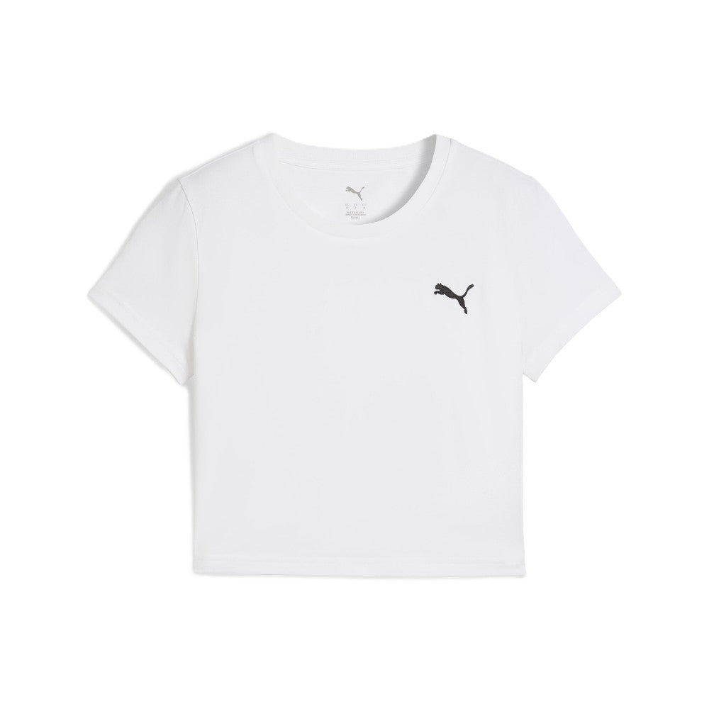 Remera Puma Wardrobe Ess Baby Tee Mujer