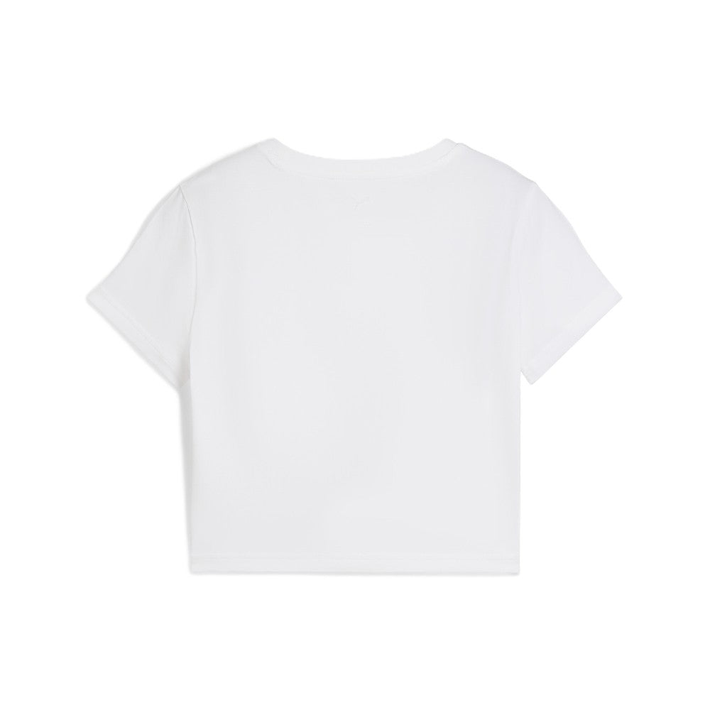 Remera Puma Wardrobe Ess Baby Tee Mujer