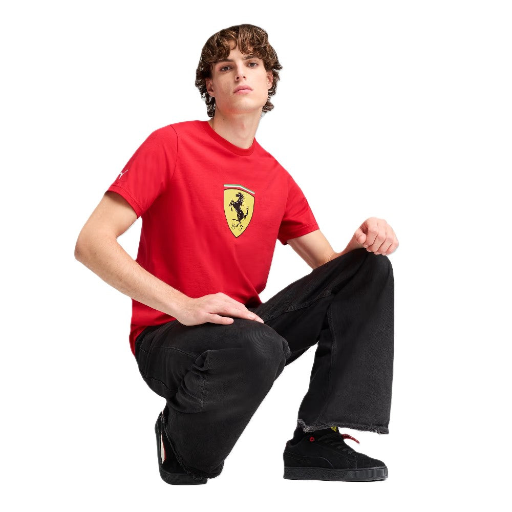 Remera Puma Ferrari Race Colored Big Shiel Hombre