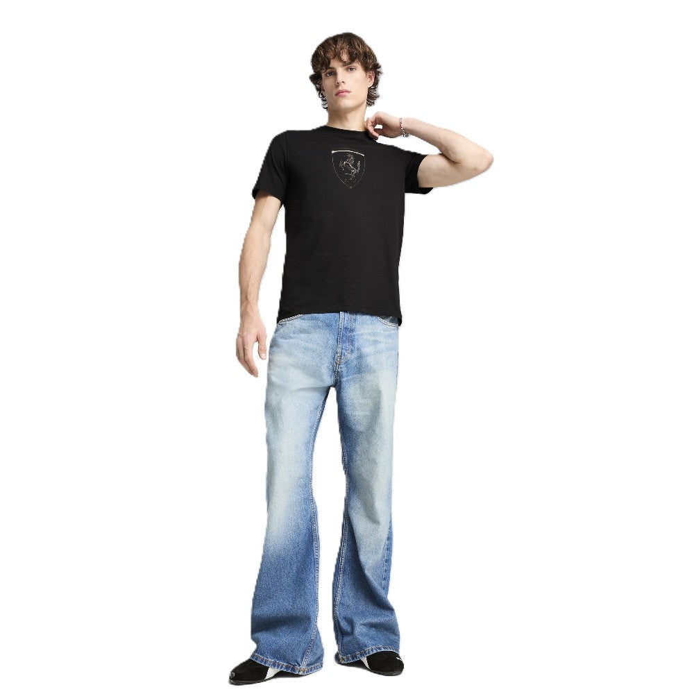 Remera Puma Ferrari Race Tonal Big Shield Hombre