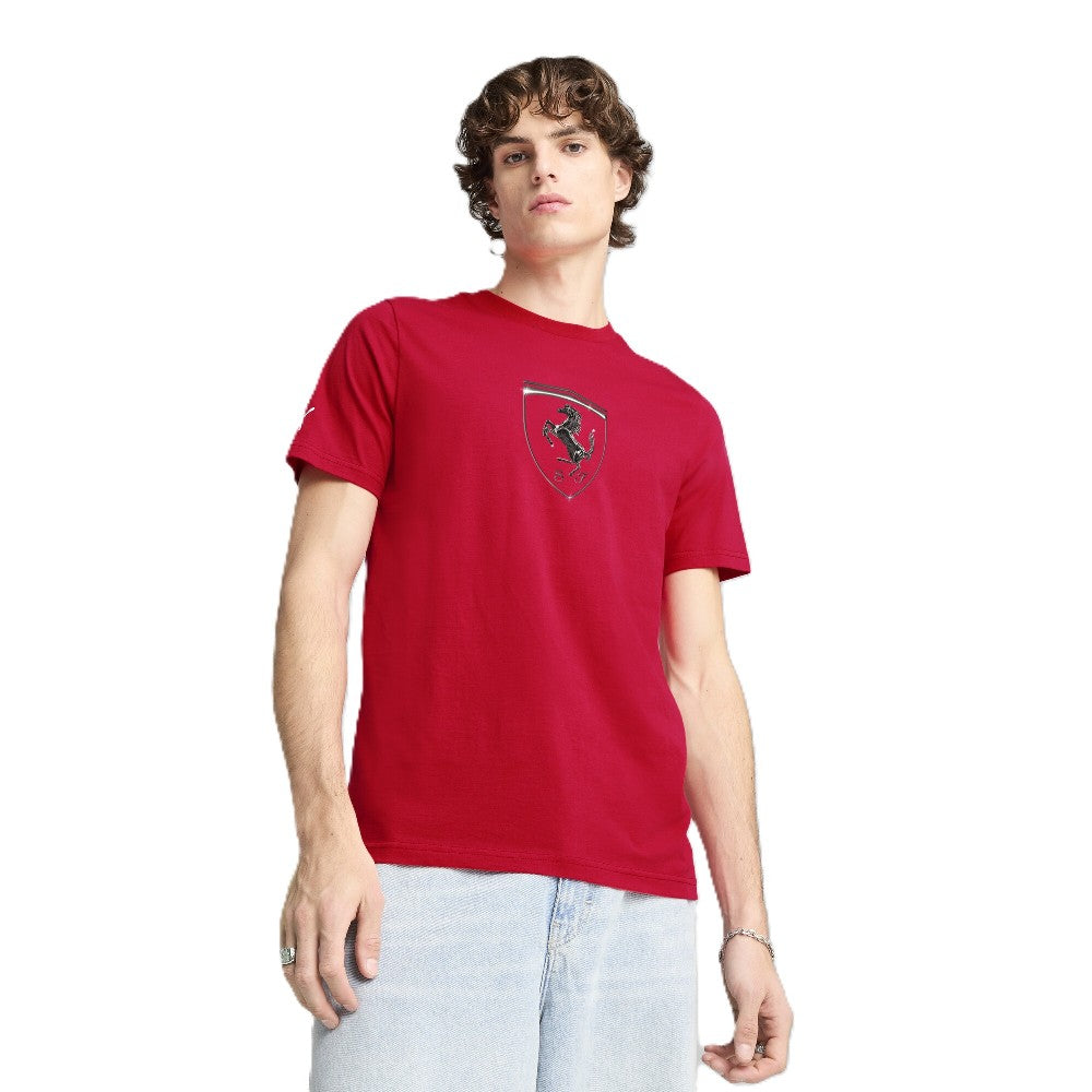 Remera Puma Ferrari Race Tonal Big Shield Hombre