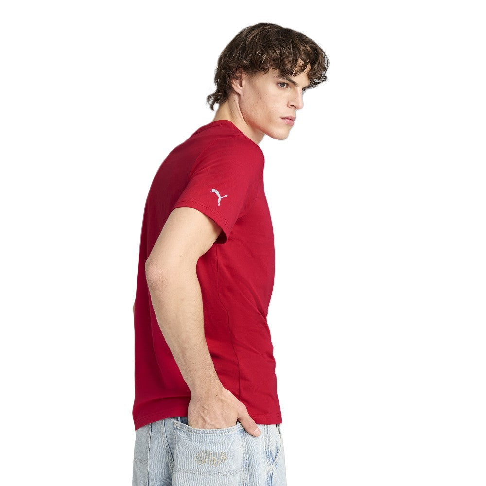 Remera Puma Ferrari Race Tonal Big Shield Hombre
