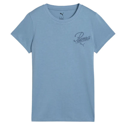 Remera Puma Ess Script Tee de Mujer
