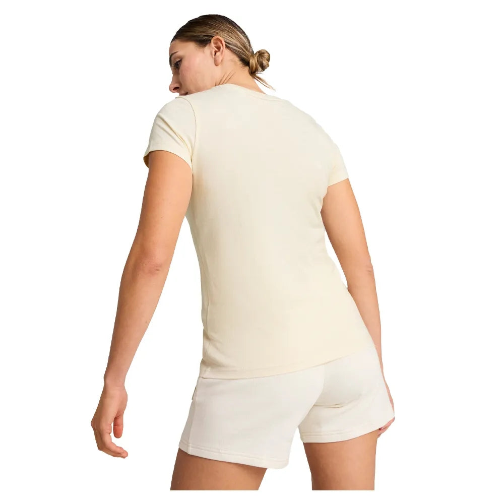 Remera Puma Ess Elevated Tee De Mujer