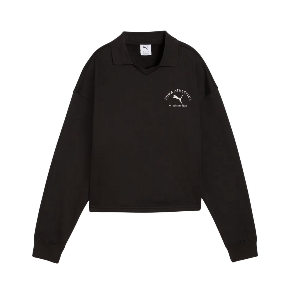 Buzo Puma Puma Class Comfort Short Polo Crew Tr De Mujer