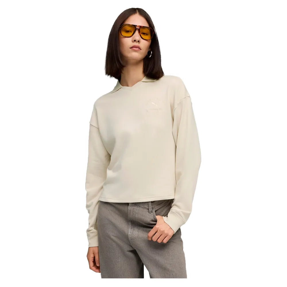 Buzo Puma Puma Class Comfort Short Polo Crew Tr De Mujer