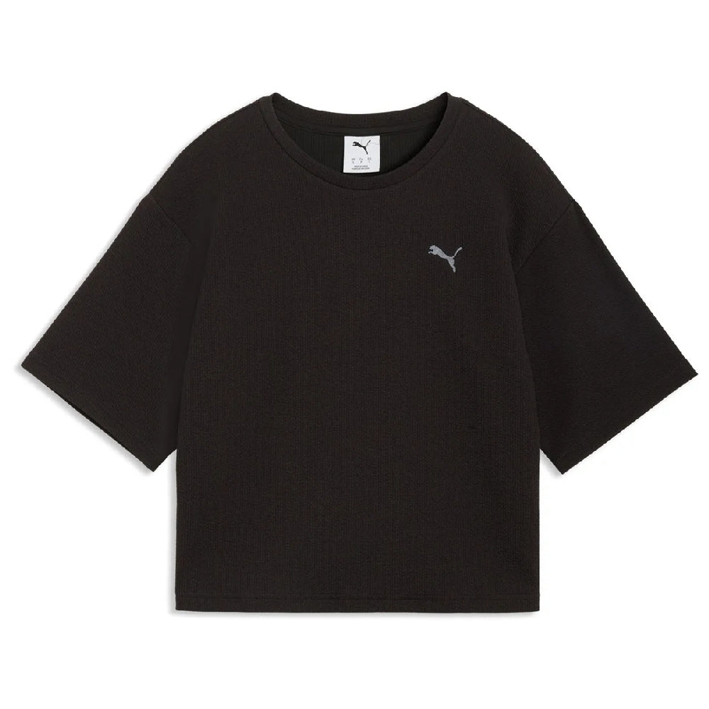 Remera Puma Ess Elevated Relaxed Tee De Mujer