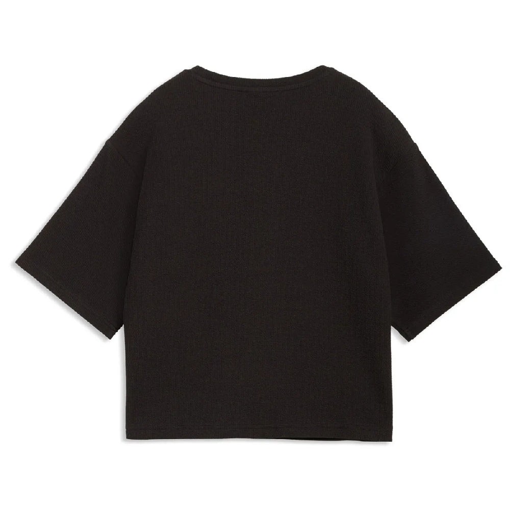 Remera Puma Ess Elevated Relaxed Tee De Mujer