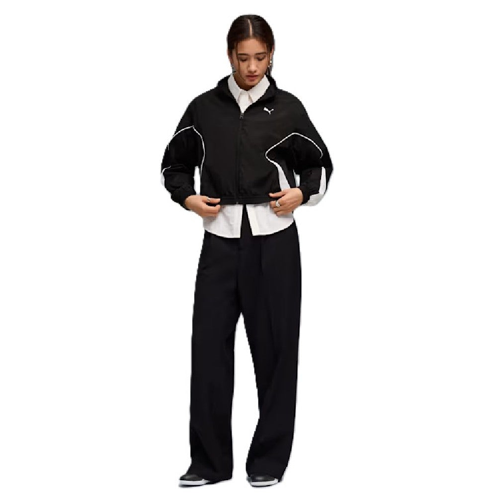 Campera Puma Puma Sport Relaxed Woven Full-Zip Jacket De Mujer