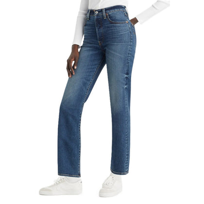 Jeans Levis Ribcage Straight Ankle de Mujer