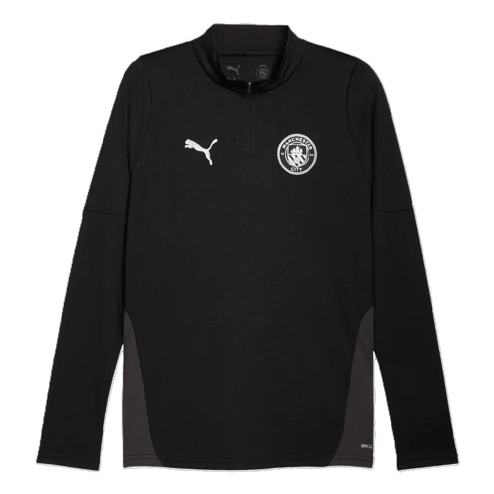 Remera Puma Mcfc Training 1-4 Zip Top De Hombre