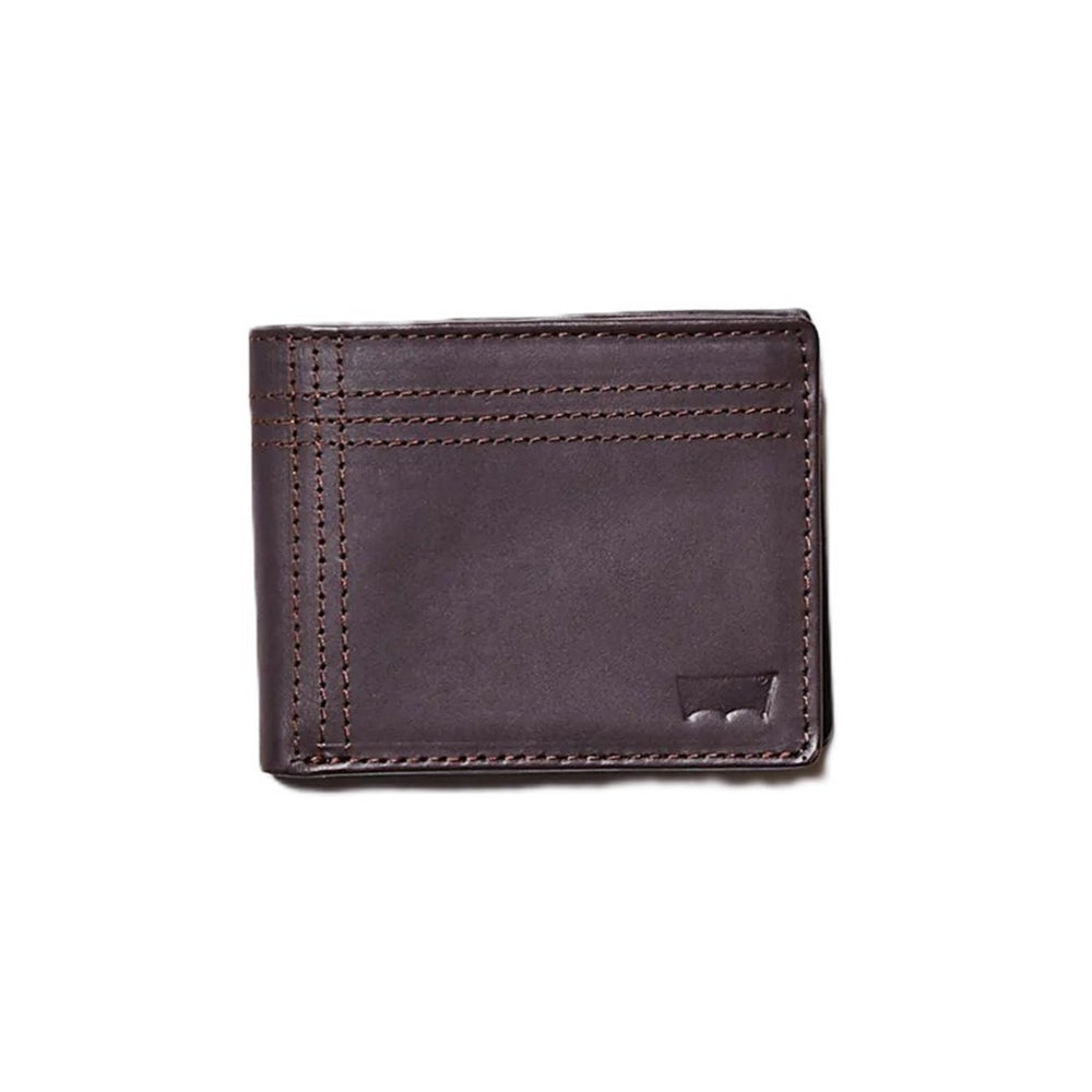 Billetera Levis Cv Stich Leather Wallet De Hombre