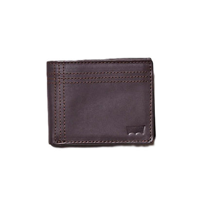 Billetera Levis CV Stich Leather Wallet de Hombre