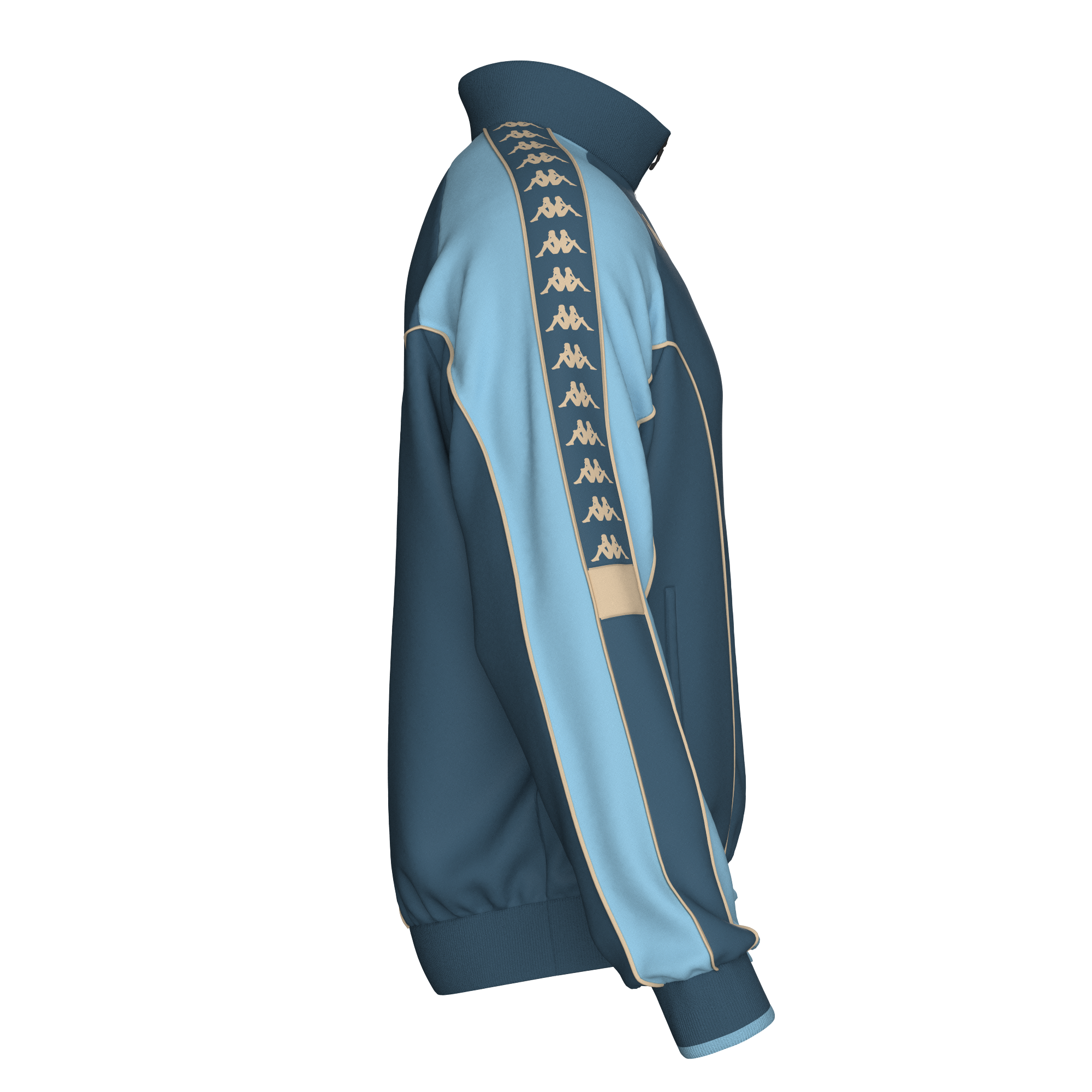 Campera Kappa 222 Banda Anthem Cat Hombre