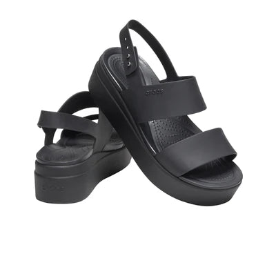 Ojotas Crocs Brooklyn Low Wedge De Mujer