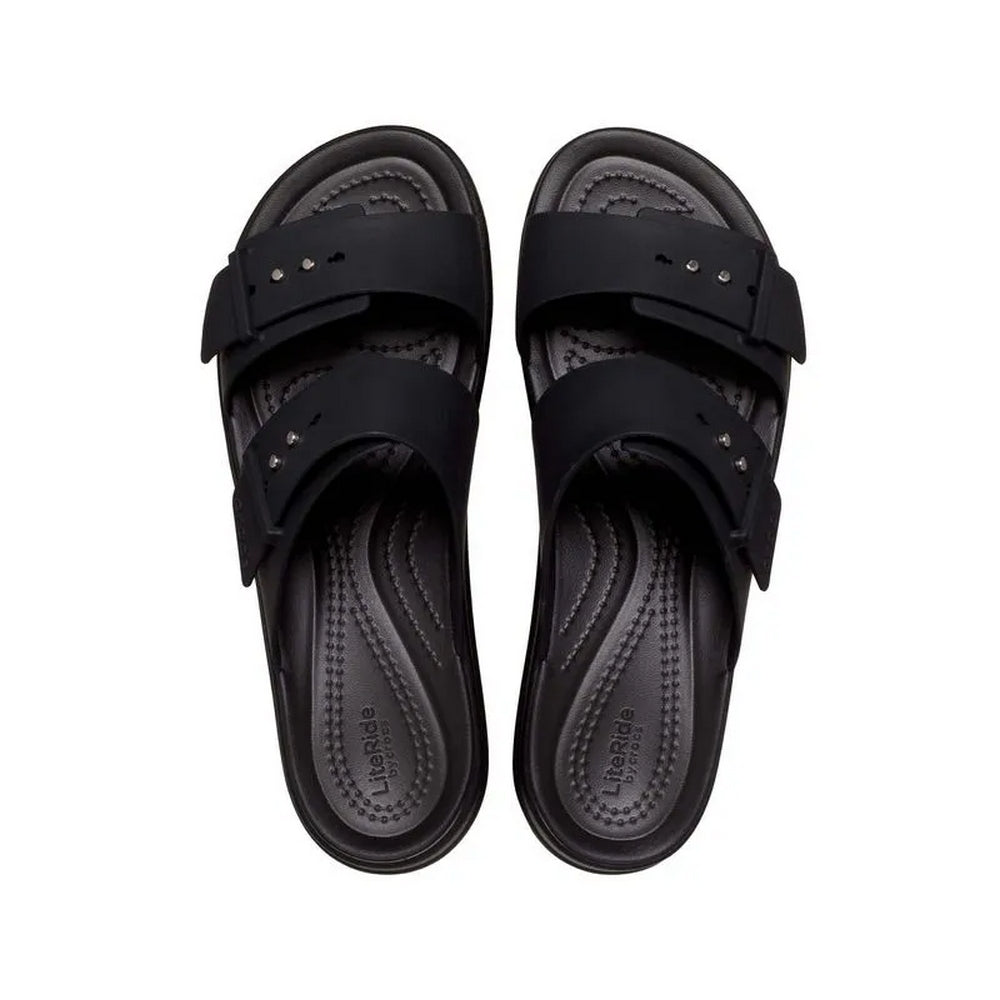 Sandalia-Crocs-Brooklyn-Buckle-Low-Wedge-De-Mujer#5