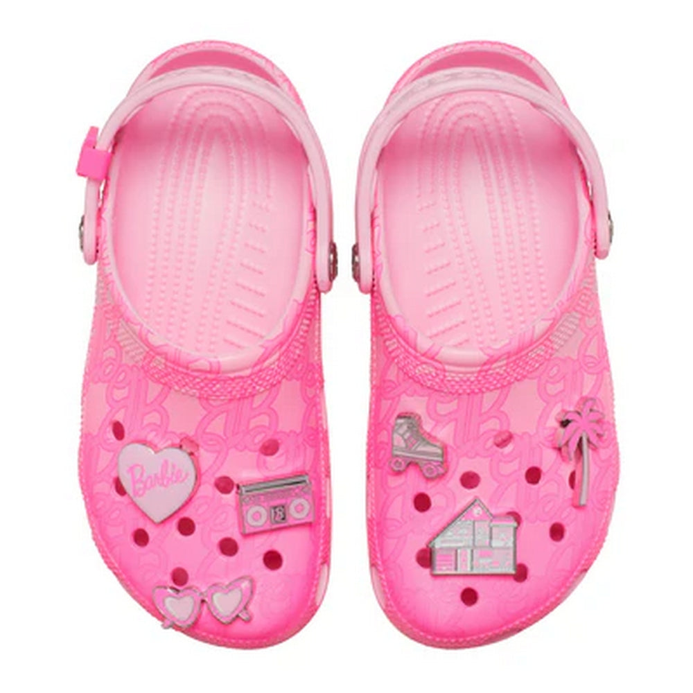 Ojotas Crocs Mattel Pink Barbie Cls Clg de Mujer