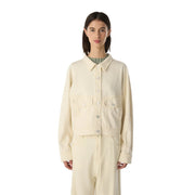 Campera Furzai Chaqueta Gabardina Recortes de Mujer
