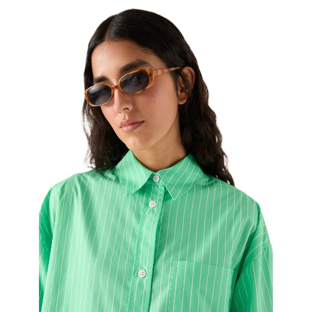 Camisa Furzai Paper Rayas De Mujer