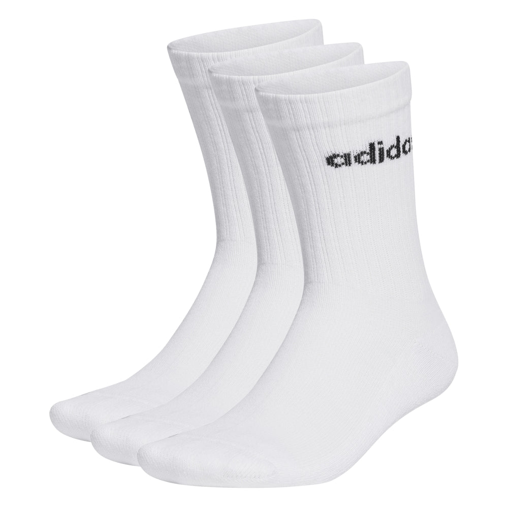 3 Pack Caña Media Adidas C Lin Crew 3P Unisex