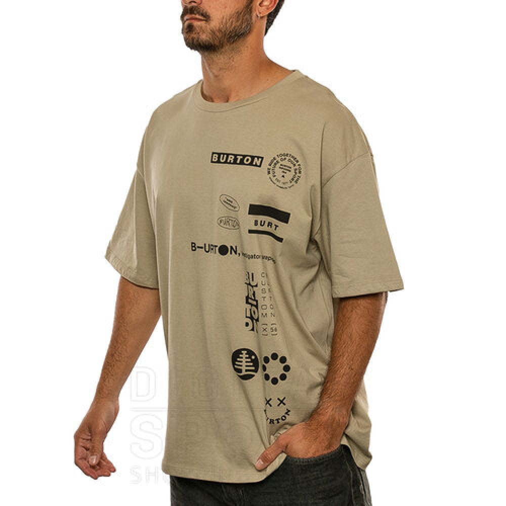 Remera Burton Super Sap De Hombre