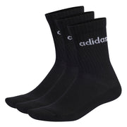 3 Pack Caña Media Adidas C Lin Crew 3P Unisex