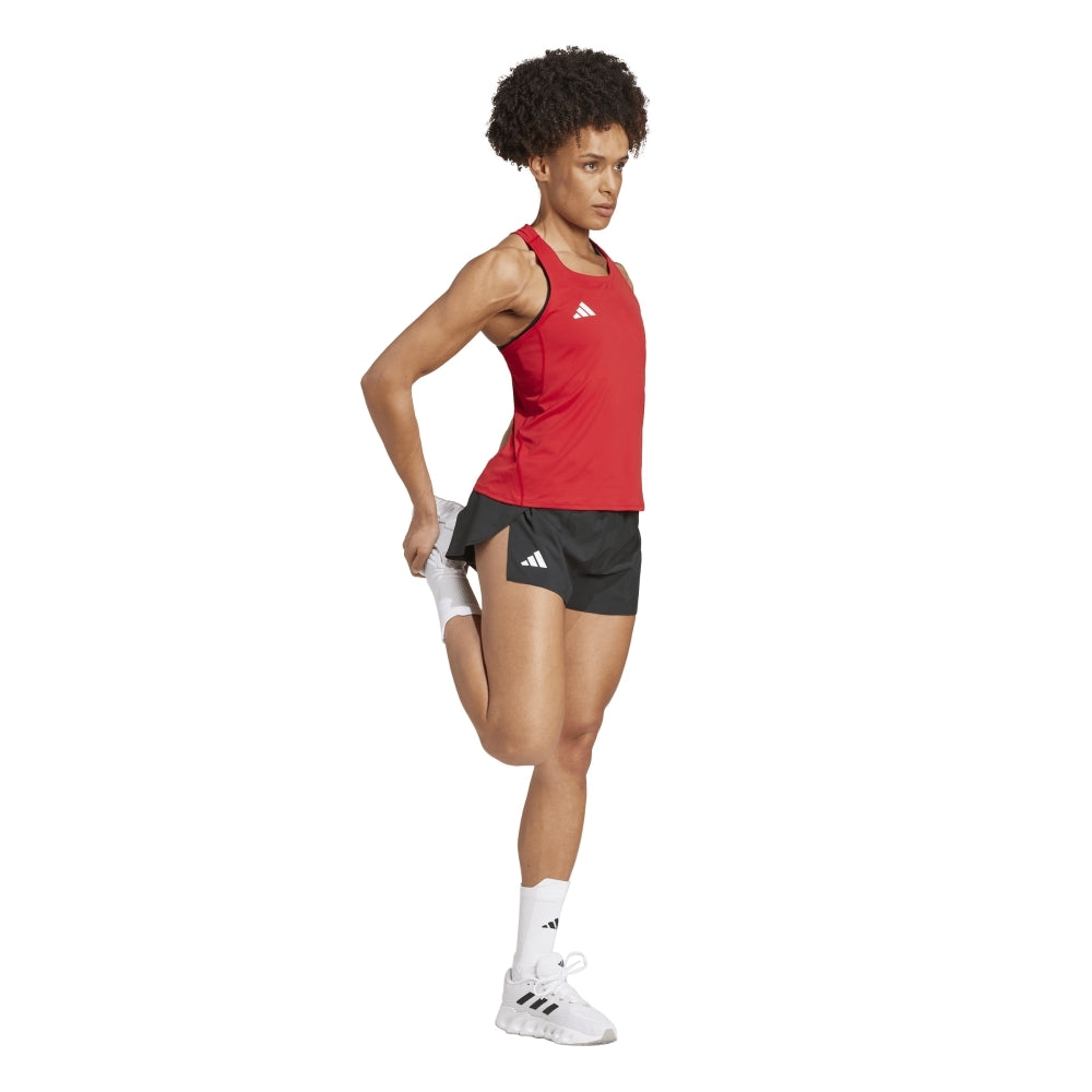 Short Adidas Adizero E Split De Mujer