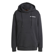 Hoodie Adidas W Mt S Logo Hd De Mujer