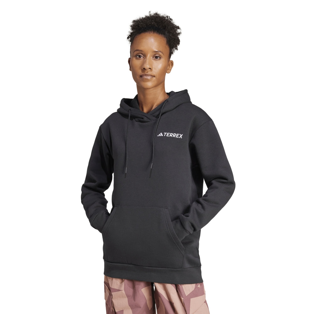 Hoodie Adidas W Mt S Logo Hd De Mujer